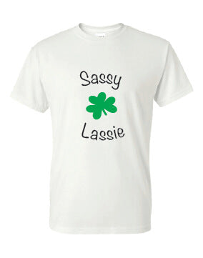 Sassy Lassie T-Shirt white