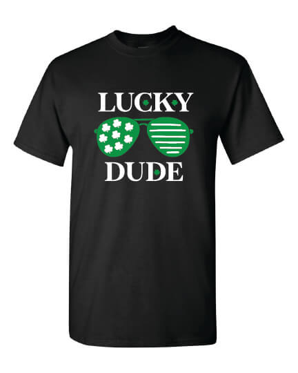 Lucky Dude (Youth) T-Shirt black