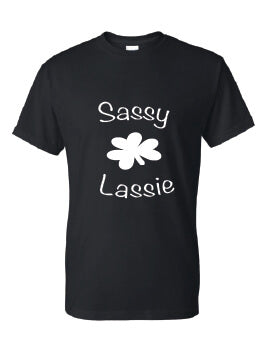 Sassy Lassie T-Shirt black