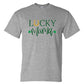 Lucky Mama T-Shirt gray
