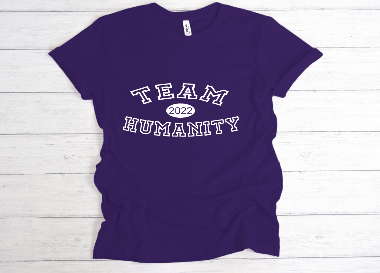 Team Humanity Shirt - purple