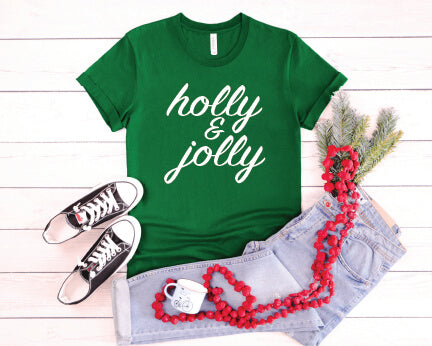 Holly & Jolly T-Shirt green