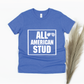 All-American Stud, Boys Shirt - blue
