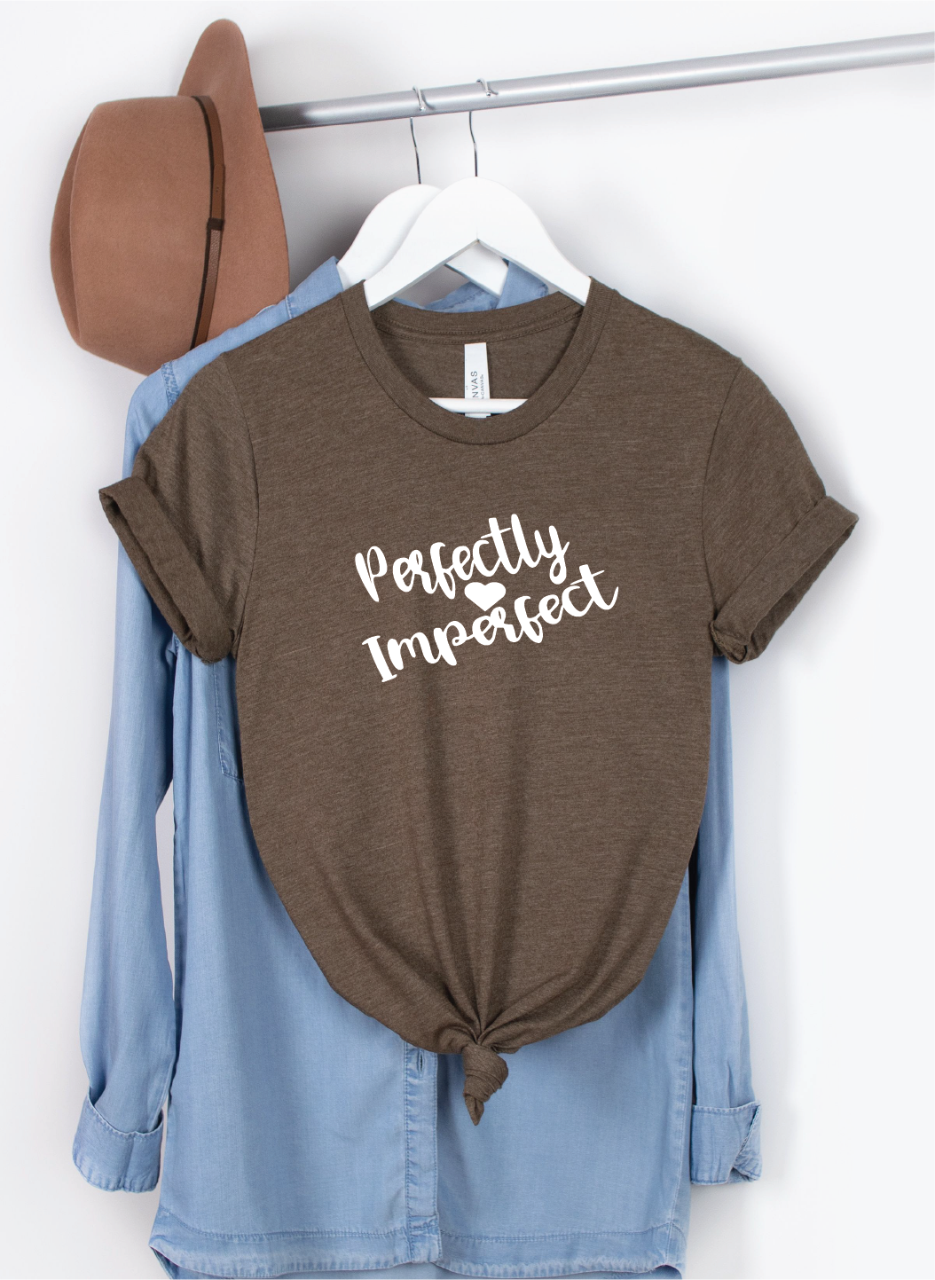 Perfectly Imperfect Shirt - brown