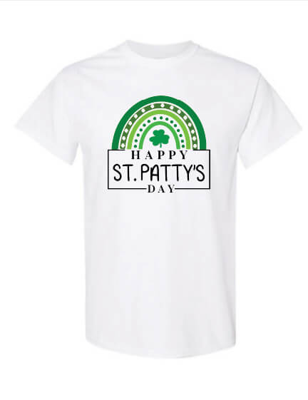 Happy St. Patty's Day T-Shirt white