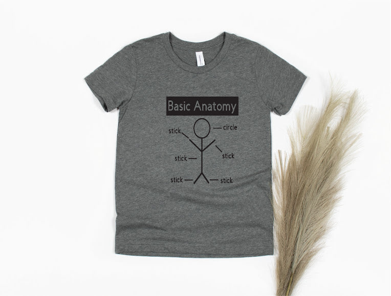Basic Anatomy Shirt - gray