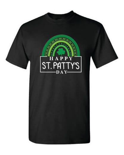 Happy St. Patty's Day T-Shirt black