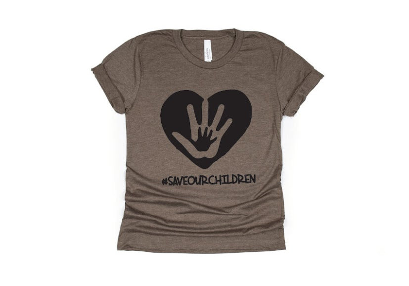 Save The Children Shirt - brown
