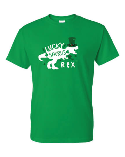 Lucky Saurus Rex T-Shirt green