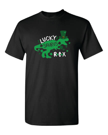 Lucky Saurus Rex T-Shirt black