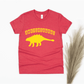 Ankylsaurus Shirt - red