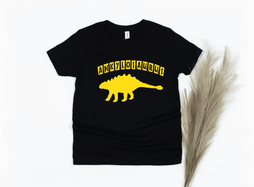 Ankylsaurus Shirt - black
