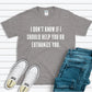 I Don't Know If I Should Help You Or Euthanize You Shirt - gray