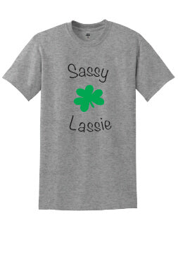Sassy Lassie (Youth) T-Shirt gray