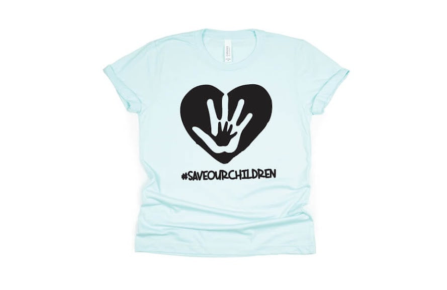 Save The Children Shirt - light blue