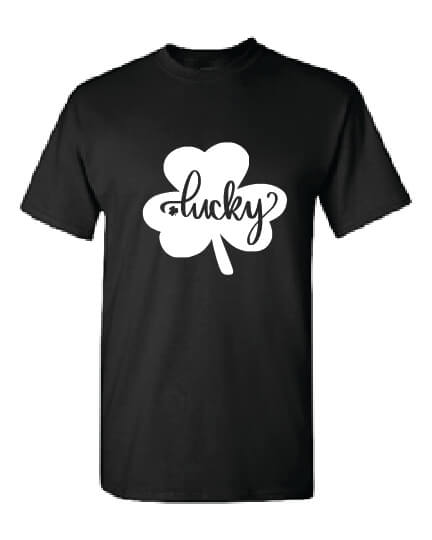 Lucky Clover (Youth) T-shirt black