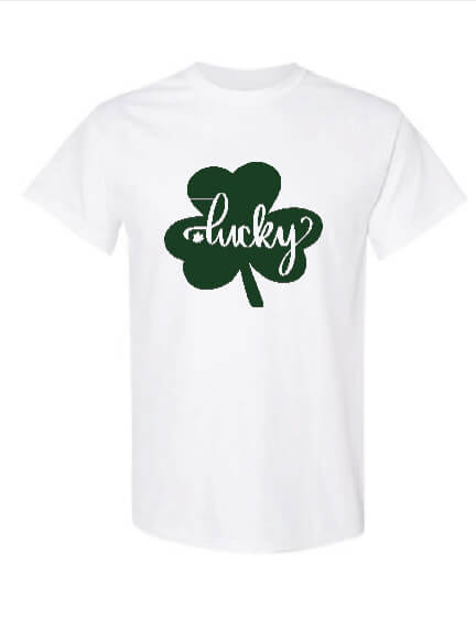 Lucky Clover (Youth) T-shirt white