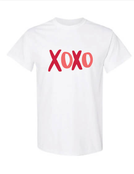 XOXO t-shirt white